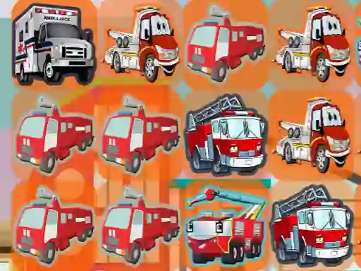 Spel Emergency Trucks Match 3 på nätet