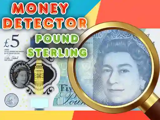 Spel Money Detector Pound Sterling på nätet