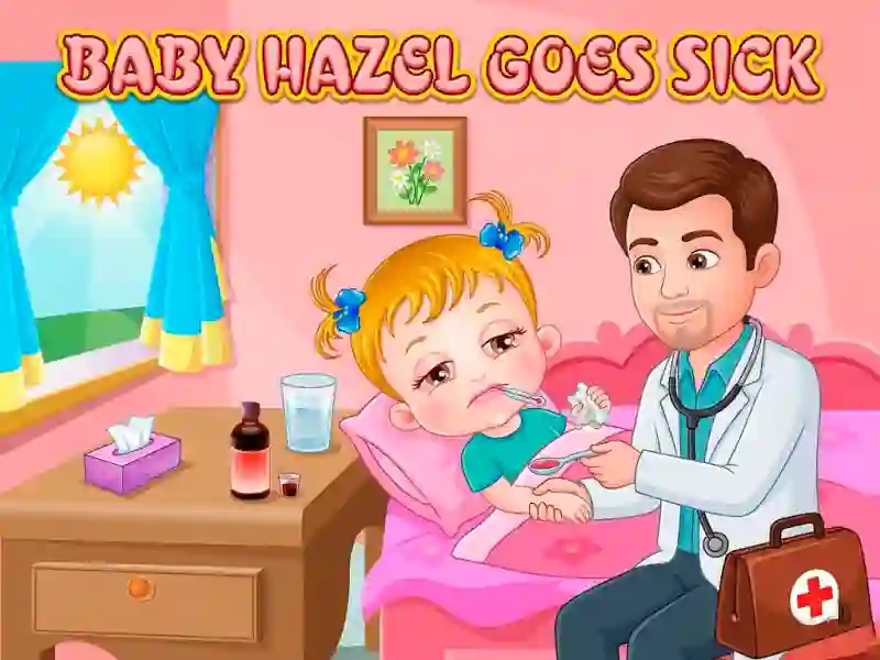 Spel Baby Hazel Goes Sick på nätet