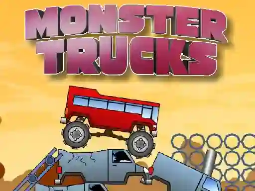Spel Monster Trucks Challenge på nätet