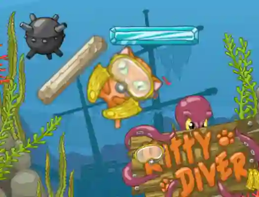 Spel Kitty Diver på nätet