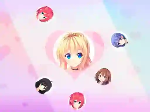 Spel Anime Love Balls Girls på nätet
