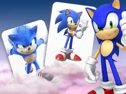 Spel Sonic Memory card Match på nätet
