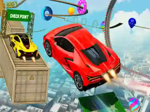 Spel Crazy Car Stunt Descent GT på nätet