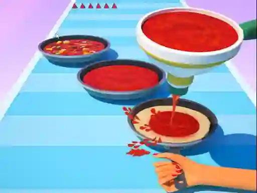 Spel Pizza Stack Rush Maker på nätet