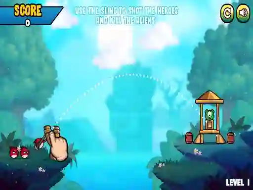 Spel Angry Battle Birds Mania på nätet