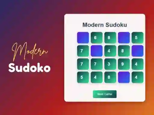 Spel Modern Sudoku på nätet