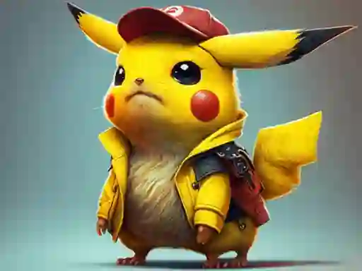 Spel Super Pika bros. på nätet