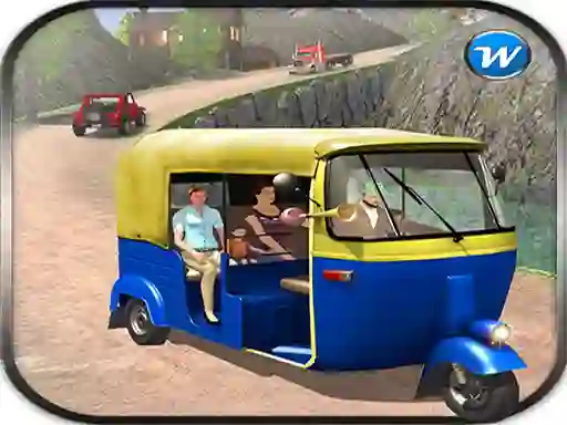 Spel Public Tricycle Rickshaw driving på nätet