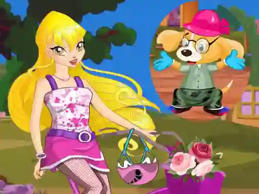Spel Winx Stella and Puppy på nätet
