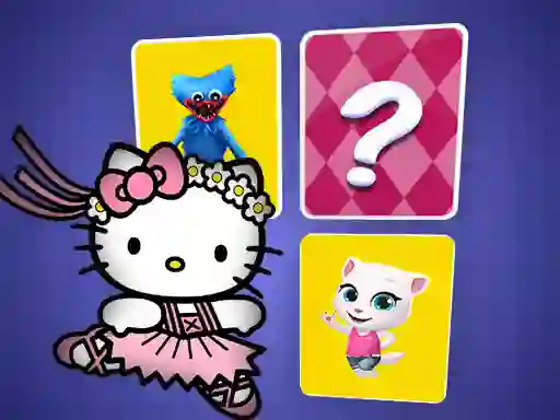 Spel Hello Kitty Memory Card Match på nätet