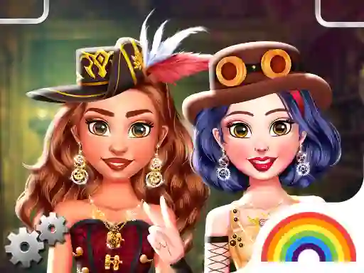 Spel Princess Girls Steampunk Rivalry på nätet
