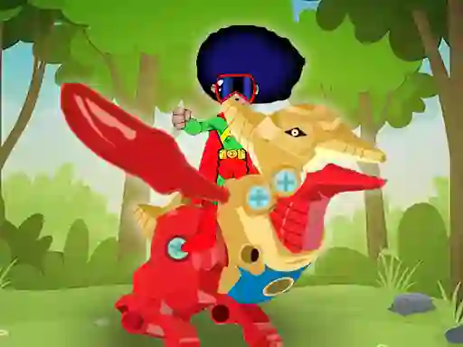 Spel Dino War Birds på nätet