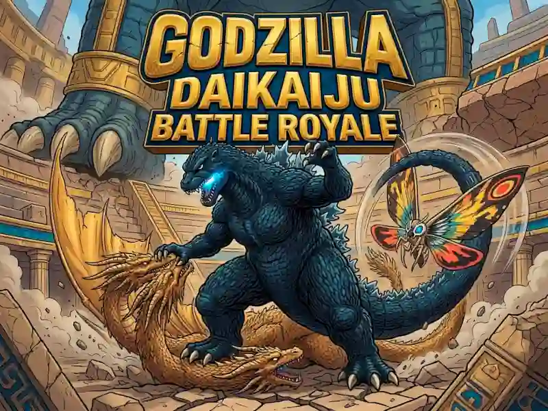 Spel Godzilla Daikaiju Battle Royale på nätet