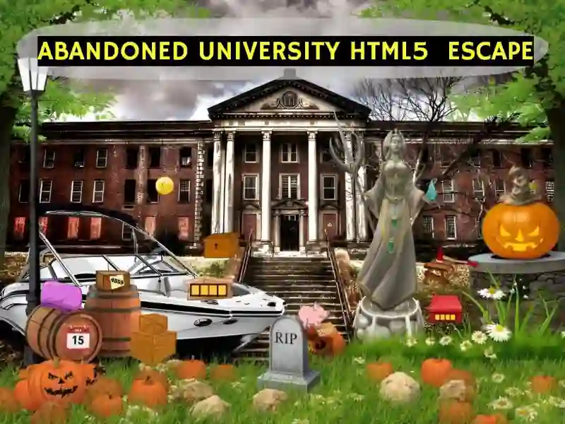 Spel Abandoned University Html5 Escape på nätet