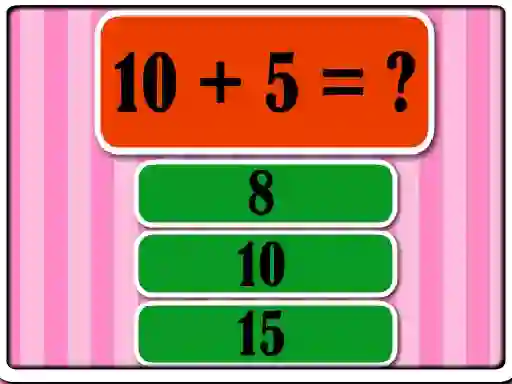 Spel Math Test Challenge på nätet