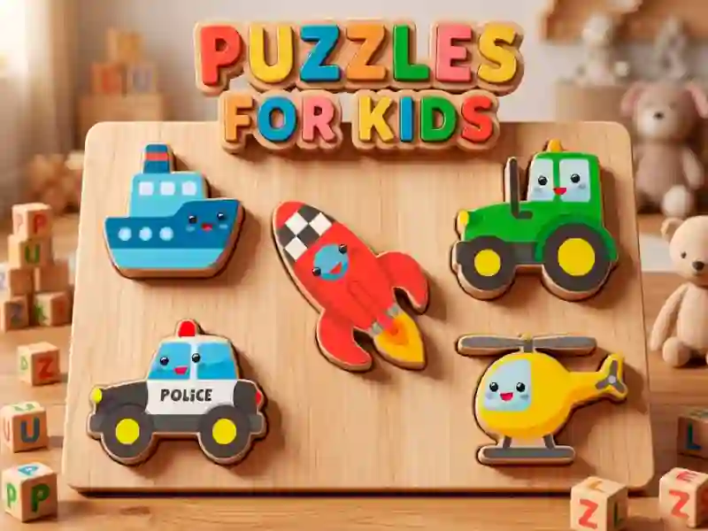 Spel Puzzles For Kids på nätet