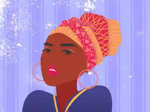 Spel African Princess Jigsaw på nätet