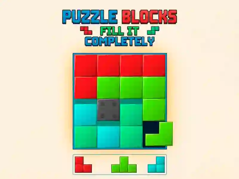 Spel Puzzle Blocks: Fill It Completely på nätet