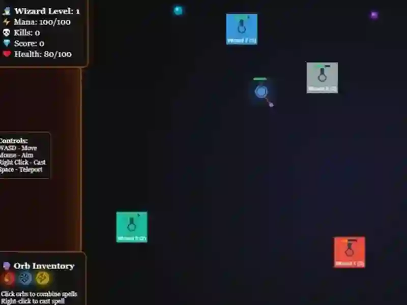Spel Spell Caster Io på nätet