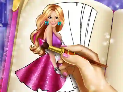 Spel Doll Coloring Book på nätet