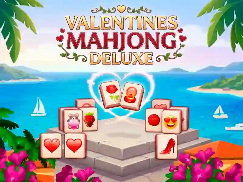 Spel Valentines Mahjong Deluxe på nätet