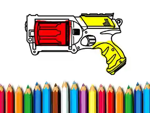 Spel Back To School: Nerf Coloring Book på nätet