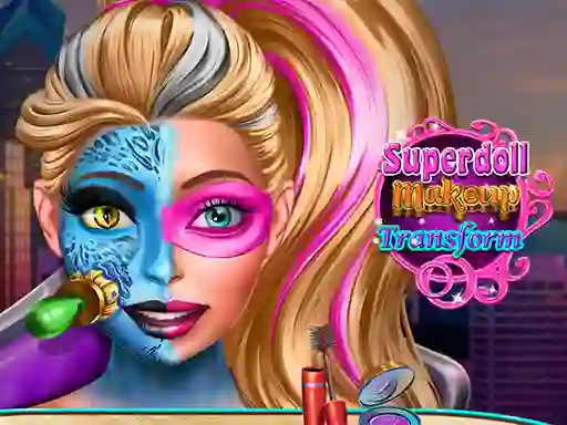Spel Super Doll Makeup Transform på nätet