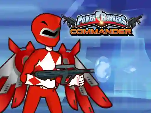 Spel Power Rangers Commander på nätet