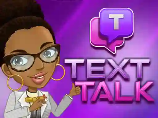 Spel Text Talk på nätet