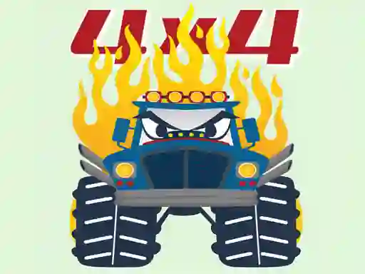 Spel Monster Trucks Coloring Pages på nätet