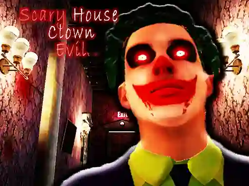 Spel Scary House Clown Evil på nätet