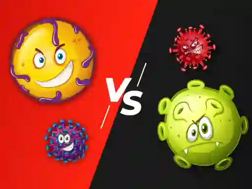 Spel Virus War på nätet
