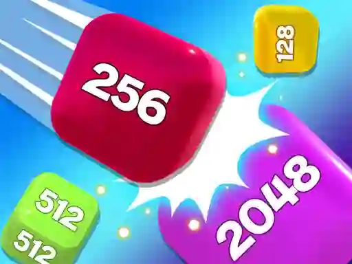 Spel Chain Cube 2048 3D Merge Game på nätet