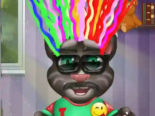 Spel Baby Talking Tom Hair Salon på nätet