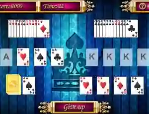 Spel Aces and Kings Solitaire på nätet
