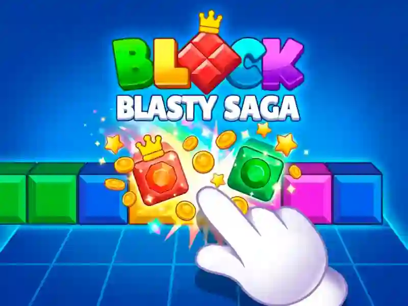 Spel Block Blasty Saga på nätet