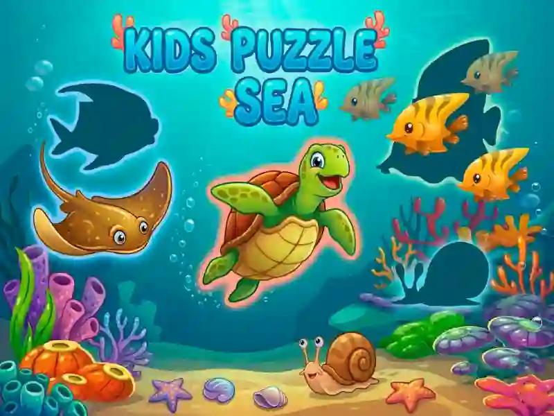 Spel Kids Puzzle Sea på nätet