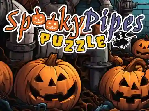 Spel Spooky Pipes Puzzle på nätet