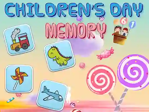 Spel Children's Day Memory på nätet
