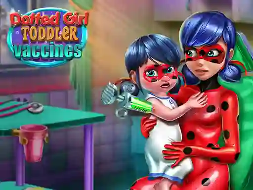 Spel Dotted Girl: Toddler Vaccines på nätet