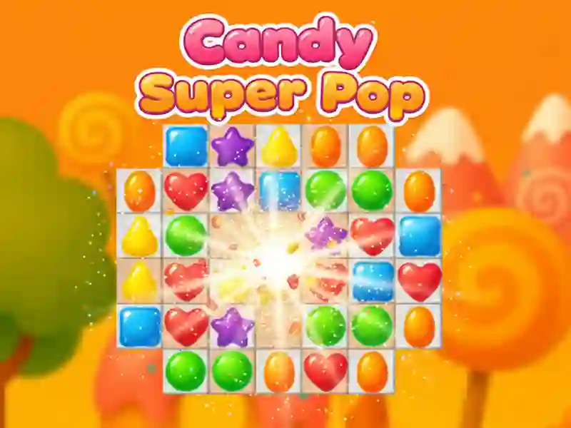 Spel Candy Super Pop på nätet