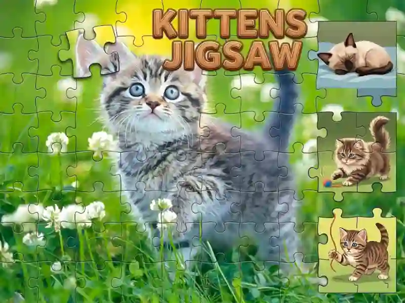 Spel Kittens Jigsaw på nätet