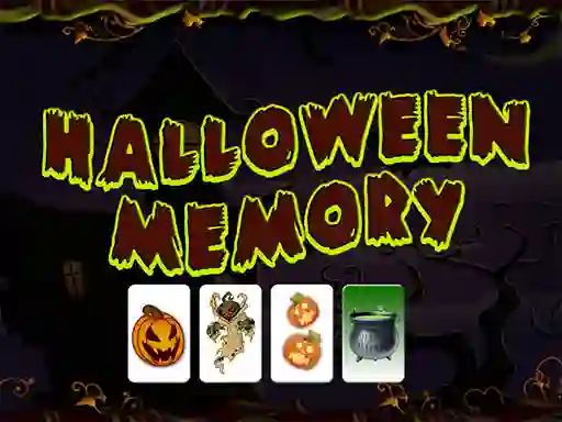 Spel Halloween Memory på nätet