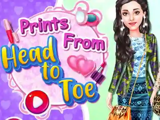 Spel Prints From Head To Toe på nätet