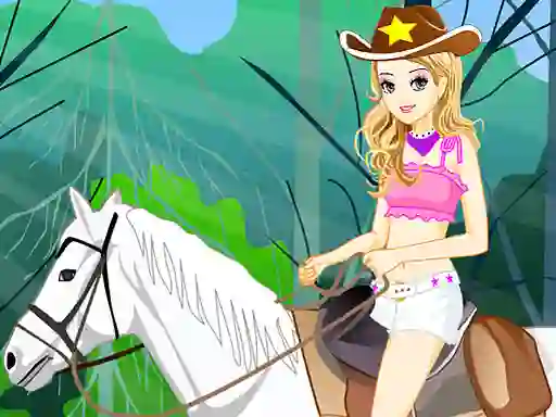 Spel Horse Rider Girl på nätet