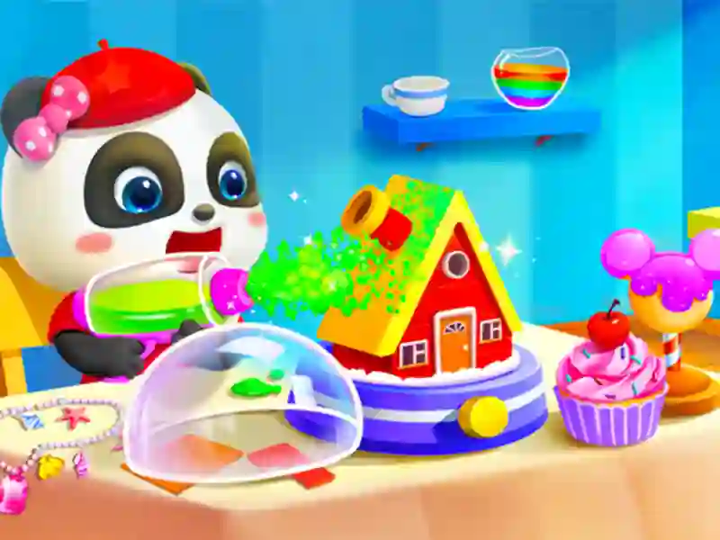 Spel Baby Panda Kids Crafts DIY på nätet