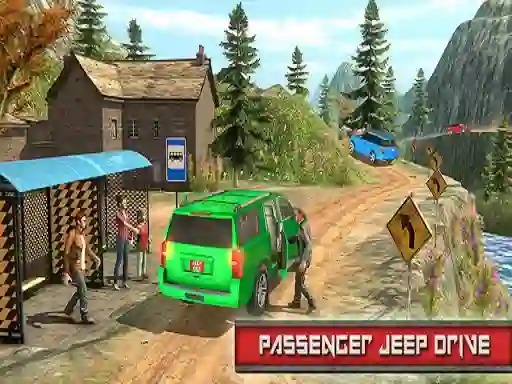 Spel Jeep Passeger Offroad Mountain Simulation Game på nätet