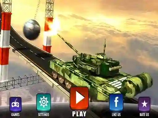 Spel Impossible Army Tank Driving Simulator Tracks på nätet