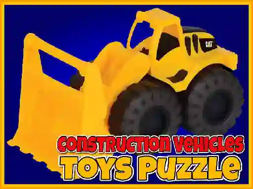 Spel Construction Vehicles Toys Puzzle på nätet